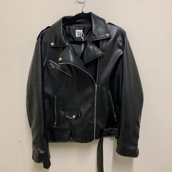 Princess Polly Jackets & Blazers - NWT princess polly leather jacket